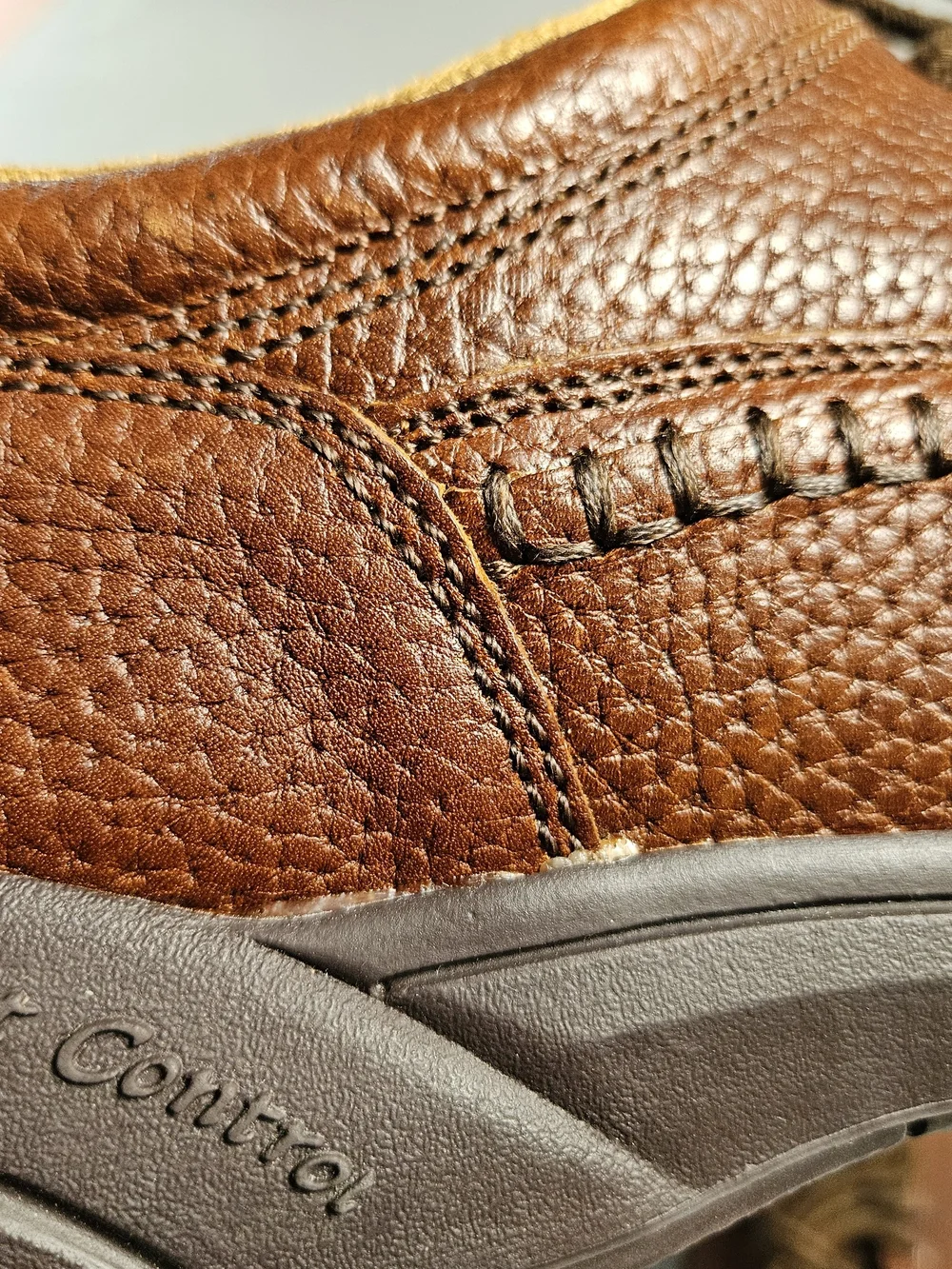 Dr. Comfort Stallion Chestnut Leather Therapeutic Casual Shoes 13XW